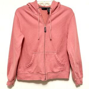 SB Active Petite St John’s Bay Pink Zip Sweatshirt Hoodie Jacket Small